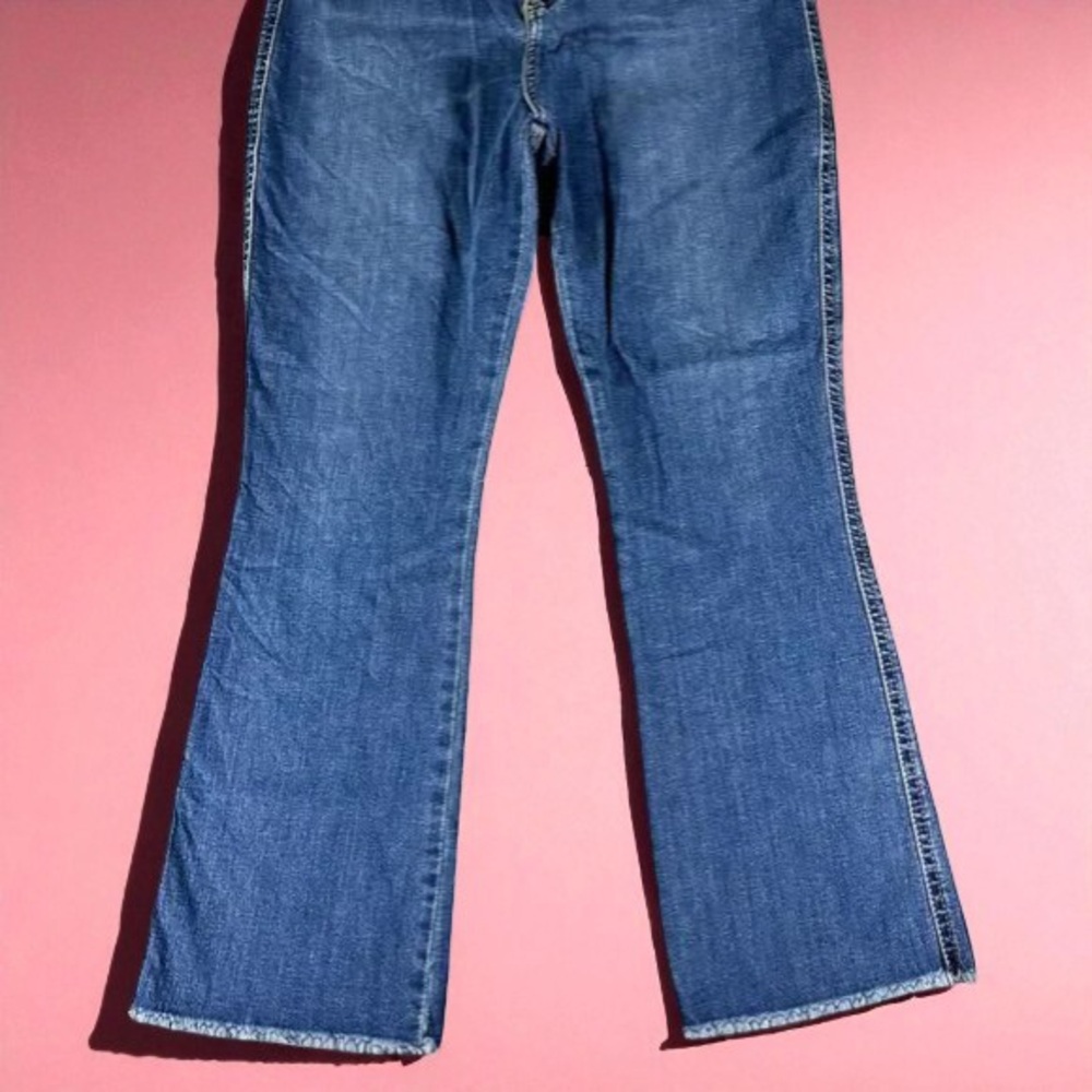 Stylish Blue Flare Women's Jeans
